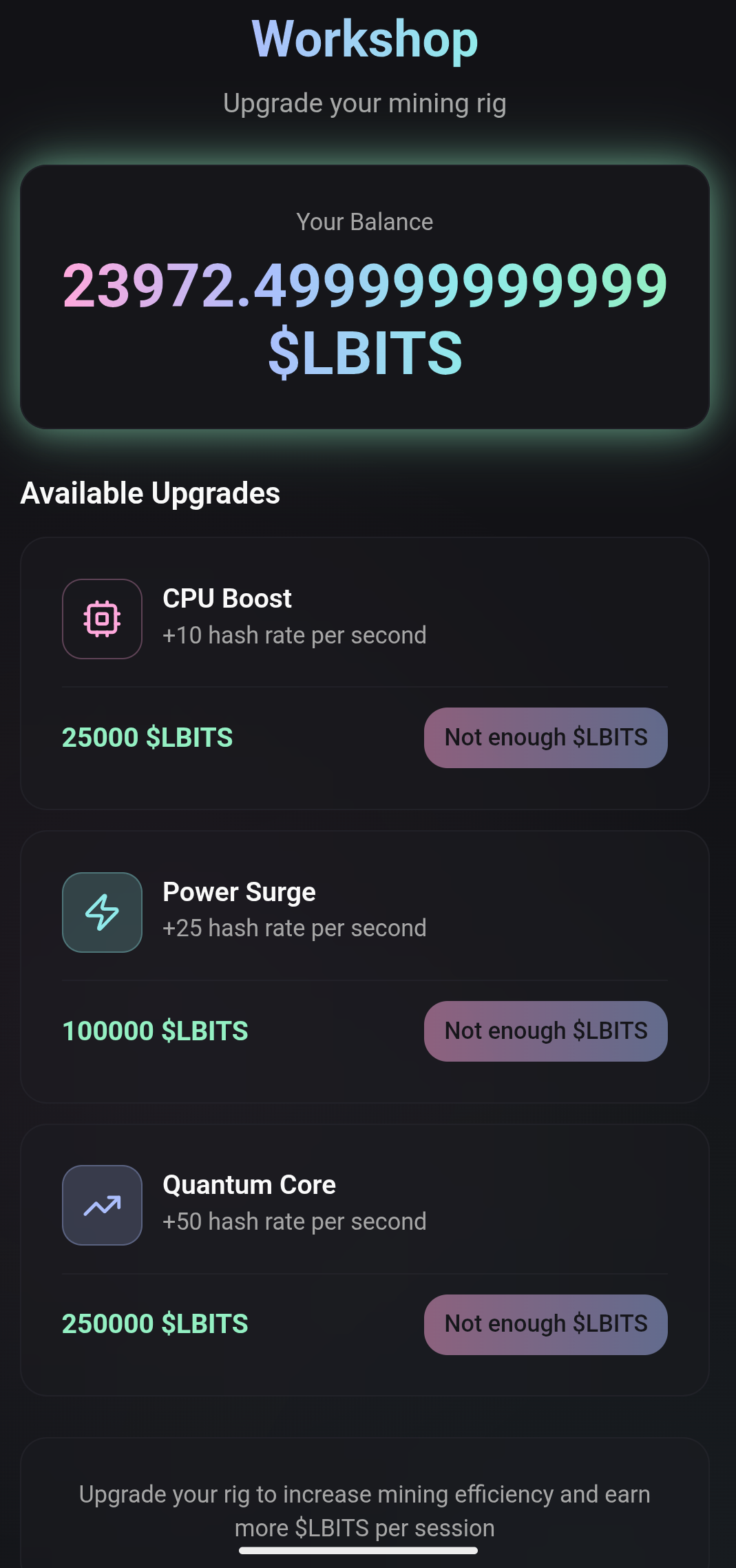 Lil Bits - Farcaster Mini Apps screenshot